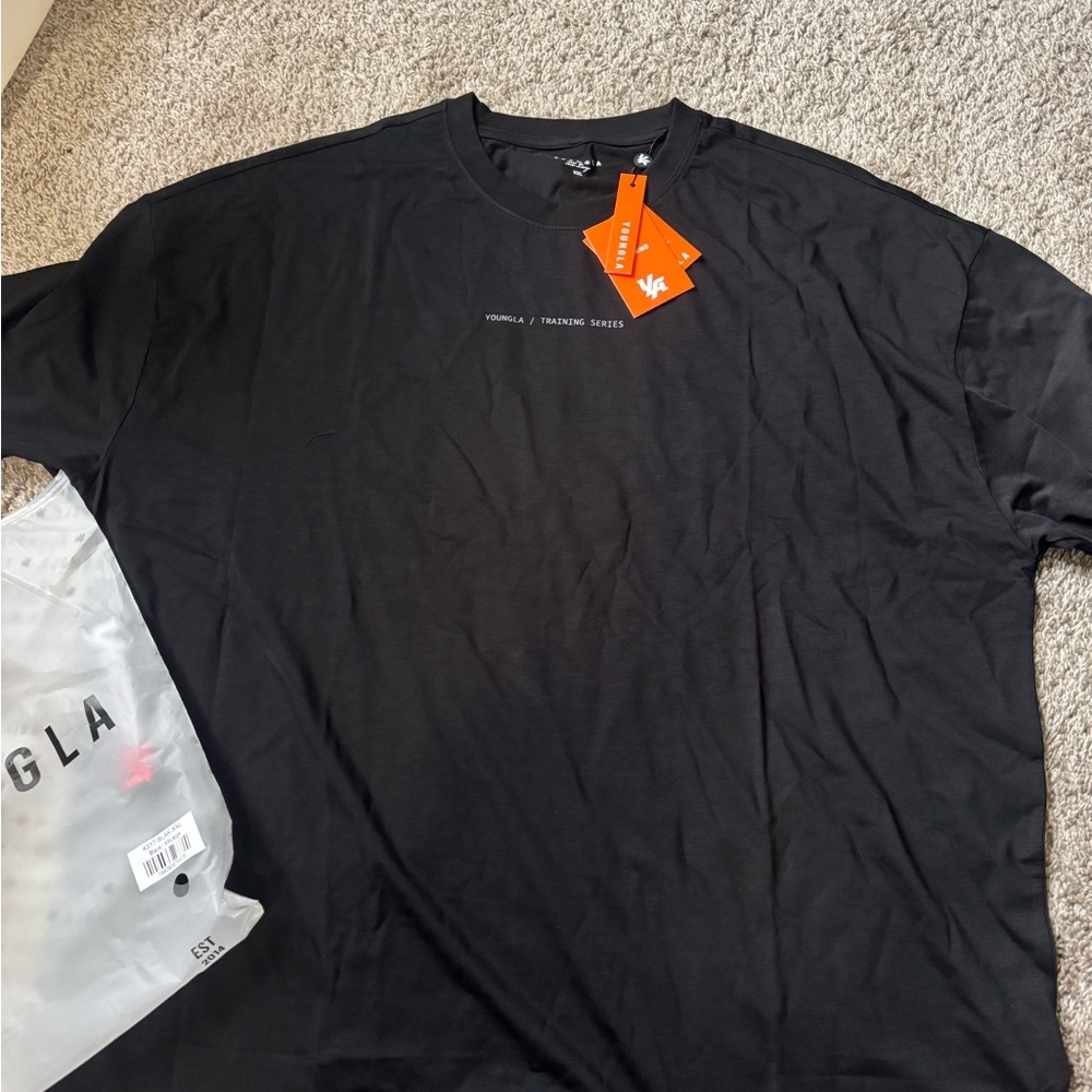 YoungLA Black AeroTech Tee brand new